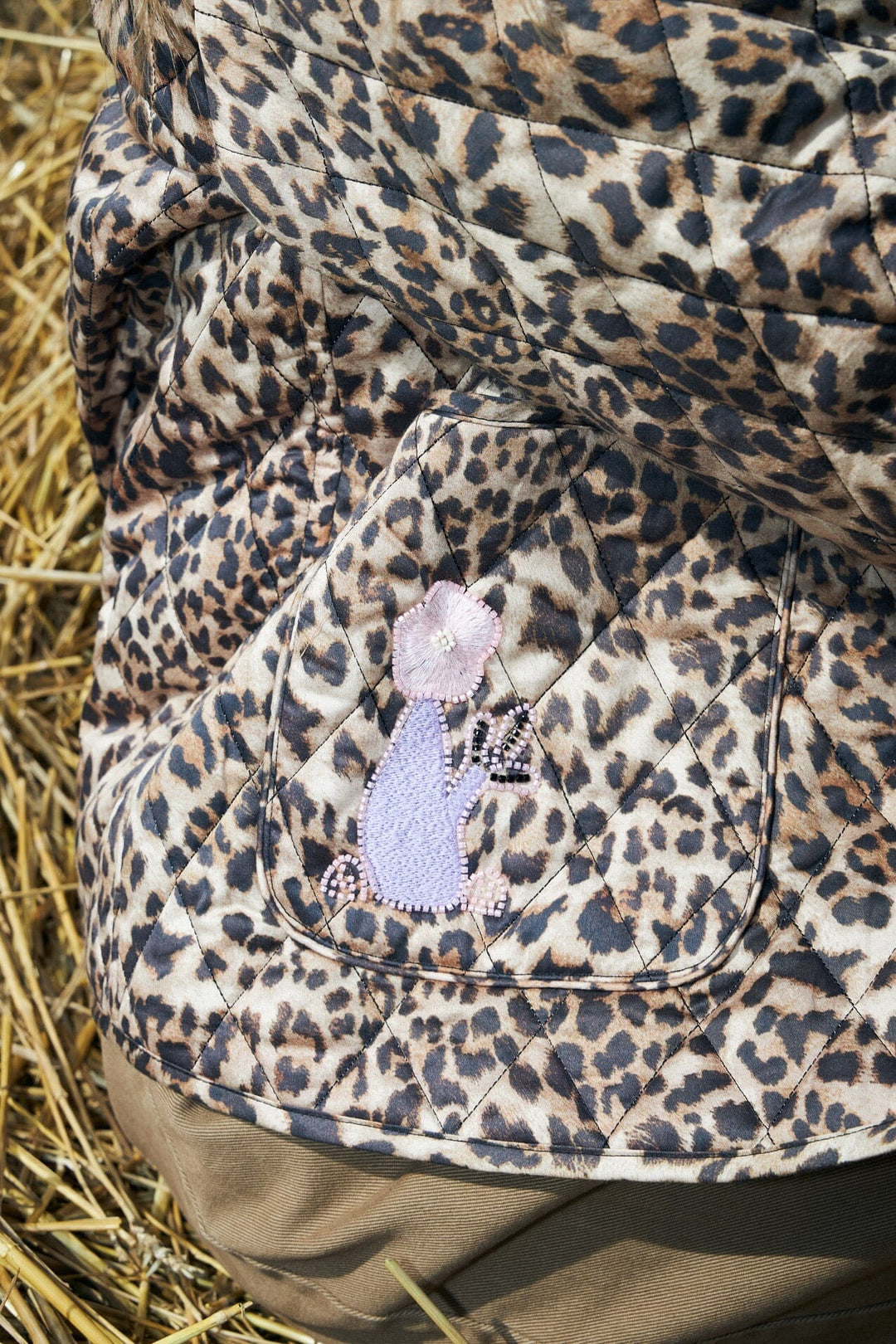 Molly&My x Julie Elsebeth - Momo Leopard Jacket Jacket - Leopard Jakker 