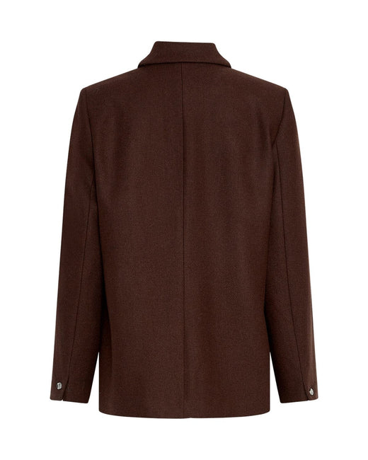 Moss Copenhagen - Mschelliot Loose Blazer 19426 - Hot Fudge Blazere 