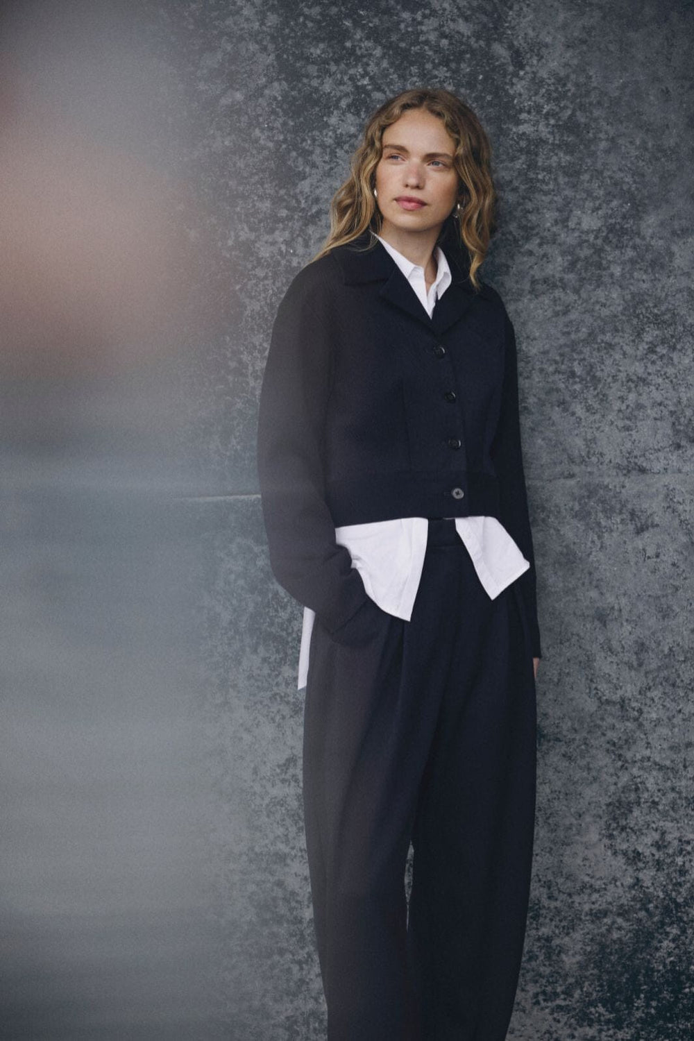 Moss Copenhagen - Mschmynthe Elina Jacket 19227 - Sky Captain Jakker 