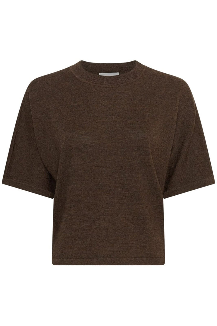 Moss Copenhagen - Mschnema Avalina 2/4 Pullover 19284 - Slate Black Mel
