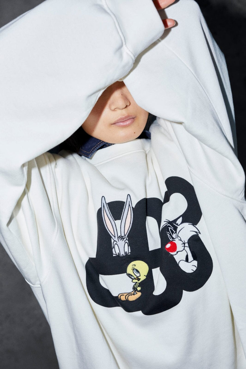 Munthe - Linki 253110925362 - 76 - Ivory Sweatshirts 
