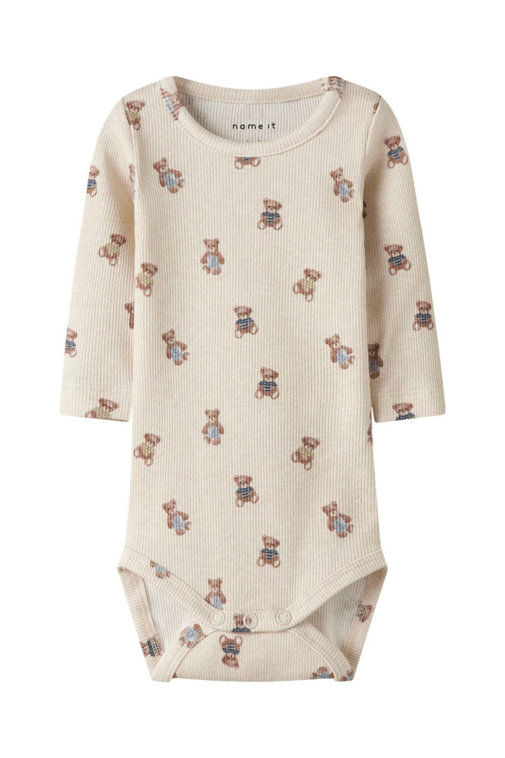 Name It - Nbmdenkab Ls Body - 4958230 Peyote Melange