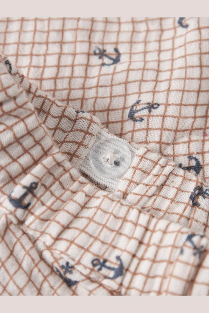 Name It - Nbmfront Shorts - 4974872 Cloud Dancer Anchor