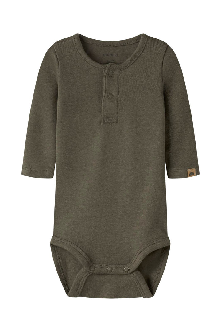 Name It - Nbmohoney Ls Body - 5089929 Olive Night