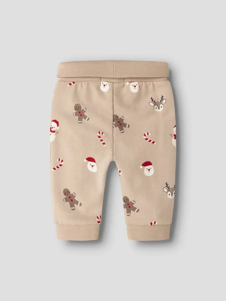 Name It - Nbnruller Sweat Pant - 5070722 Sesame Bukser 