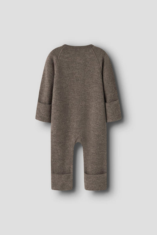 Name It - Nbnwmino Wool Ls Suit - 5079535 Morel