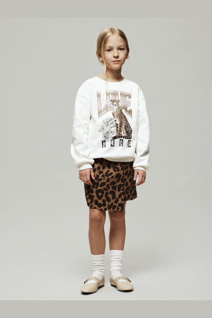 Name It - Nkfbelate Wrap Skort - 4930422 Toasted Coconut Seal Brown