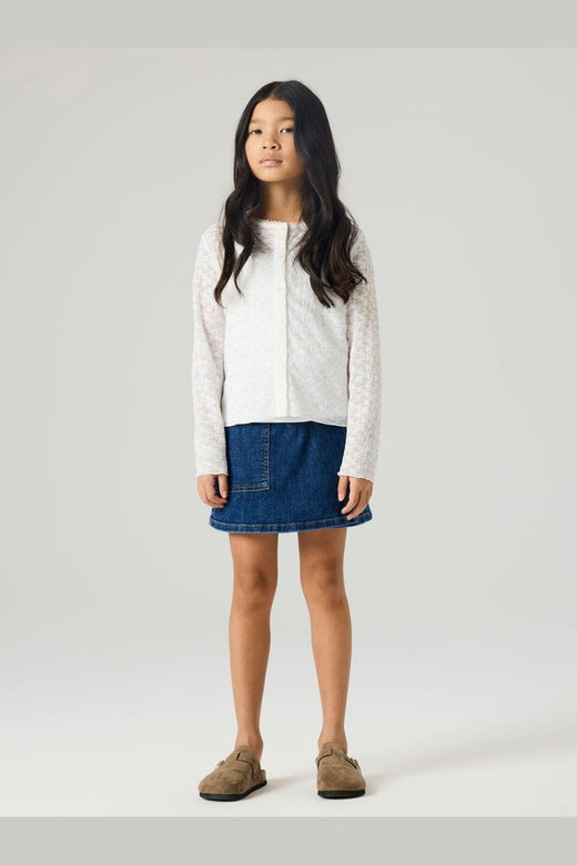 Name It - Nkfmabel Skirt 2201-Md - 5120099 Medium Blue Denim