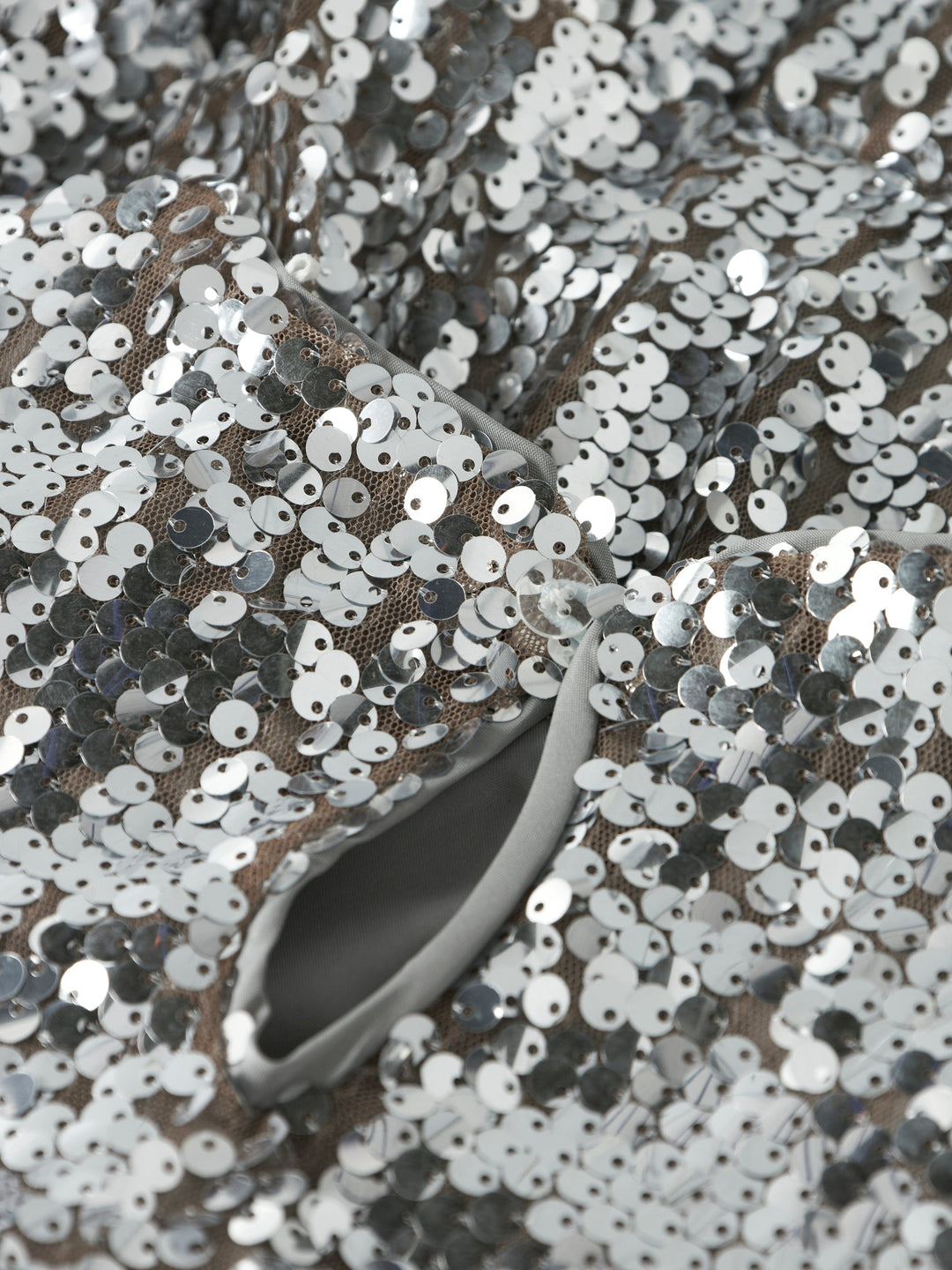 Name It - Nkfriscing 3/4 Sl Dress - 4874447 Silver Kjoler 