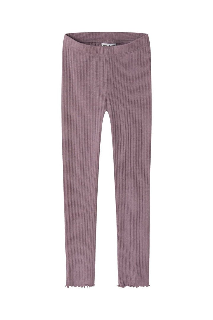 Name It - Nkfwossa Wo/Si Rib Legging - 4973639 Toadstool