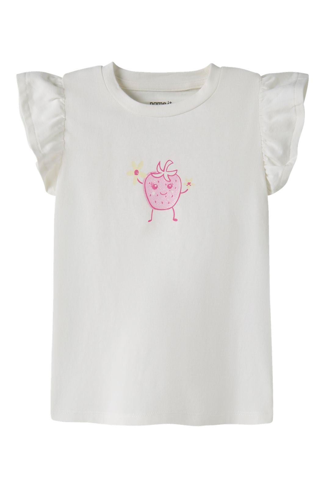 Name It - Nmfflittaz Ss Top Box - 5026521 Cloud Dancer