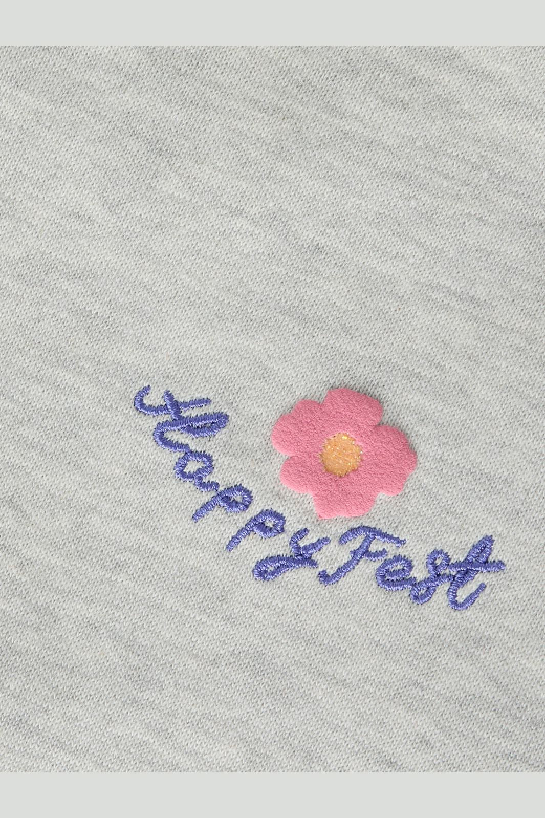 Name It - Nmffunna Ls Nreg Swe - 5106317 Light Grey Melange