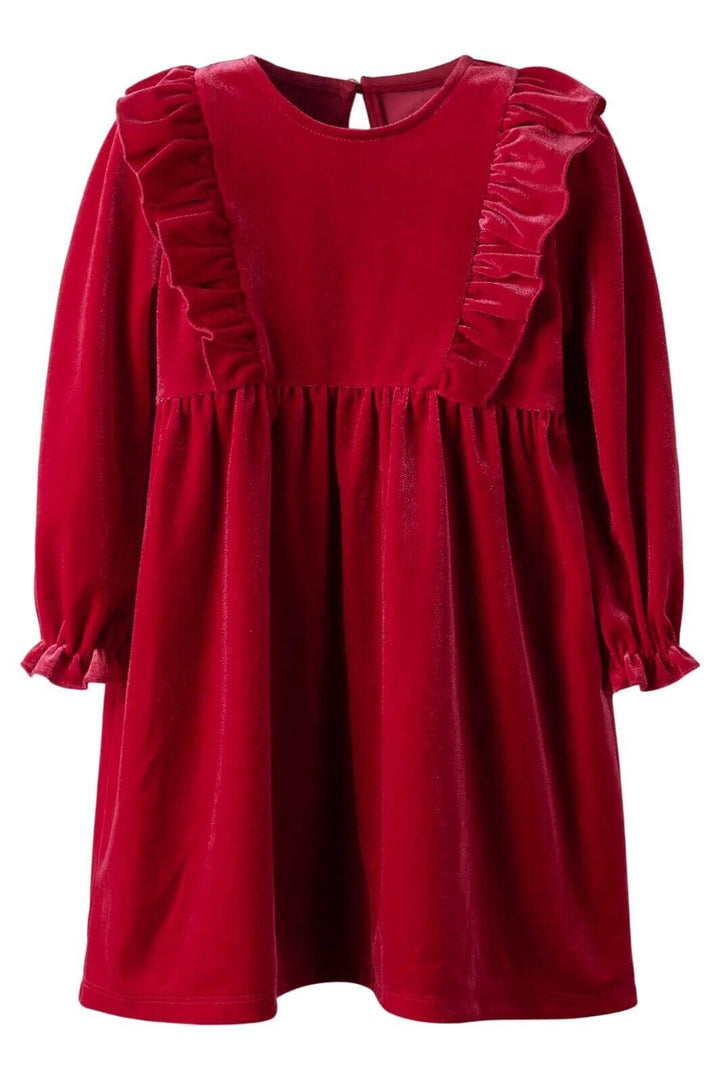 Name It - Nmfrinne Ls Vel Dress - 4964460 Jester Red Kjoler 