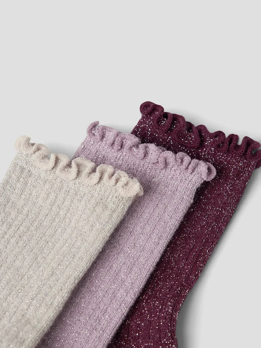 Name It - Nmfrosie Sock - 4878942 Keepsake Lilac Strømper 