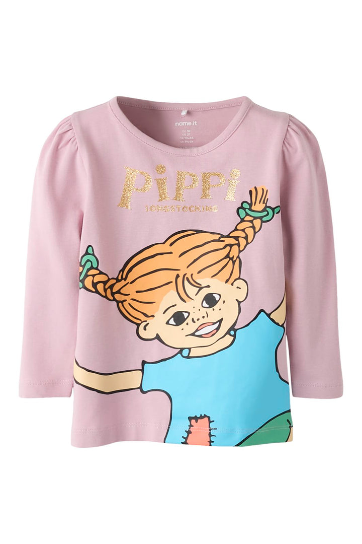 Name It - Nmfsolma Pippi Ls Top Sky - 4978190 Keepsake Lilac