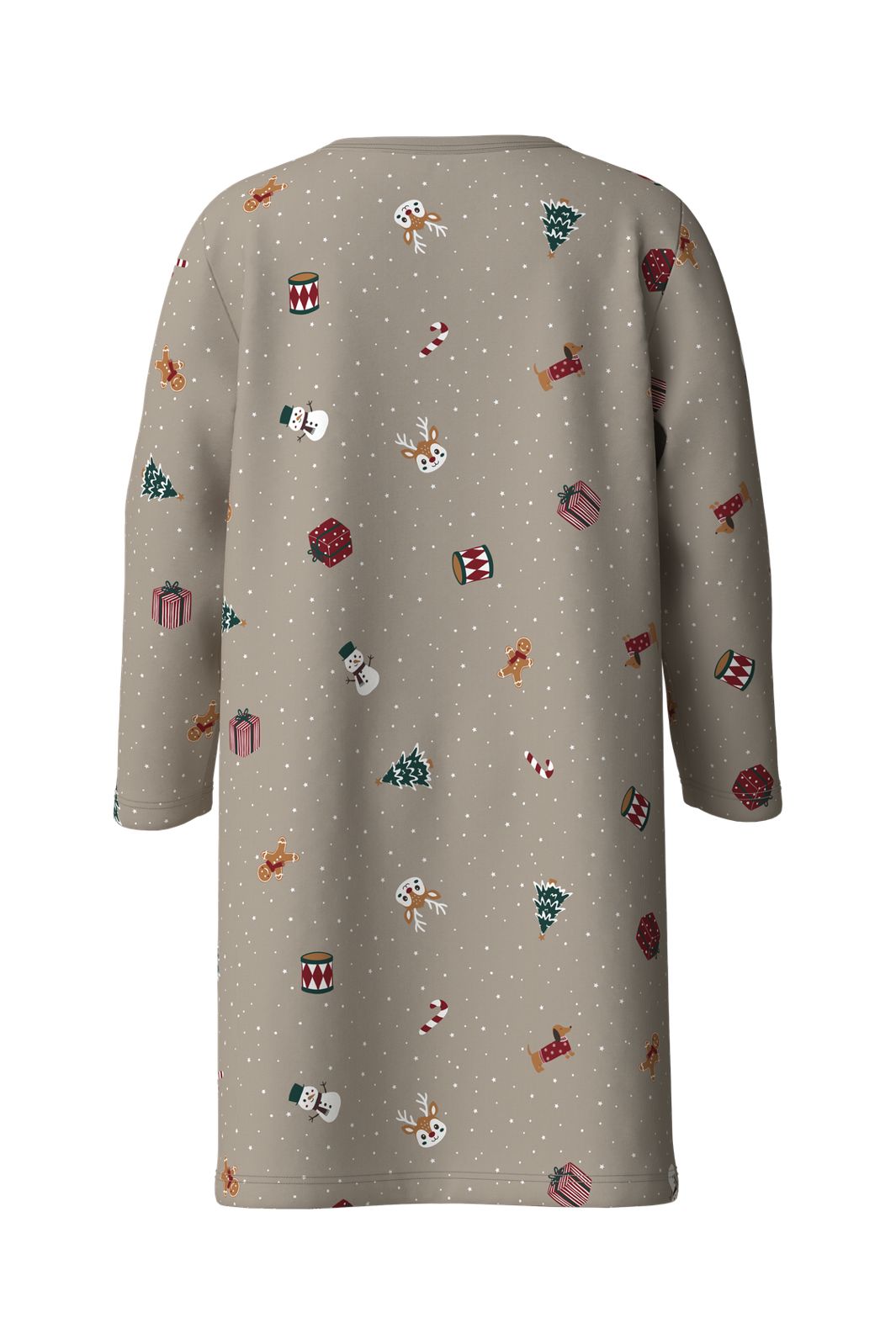 Name It - Nmfvismas Ls Nightgown - 5160654 Pure Cashmere Christmas
