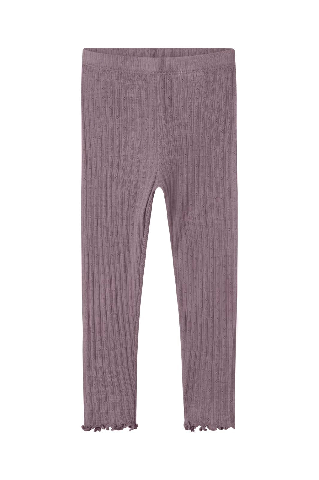 Name It - Nmfwossa Wo/Si Rib Legging - 4969335 Toadstool