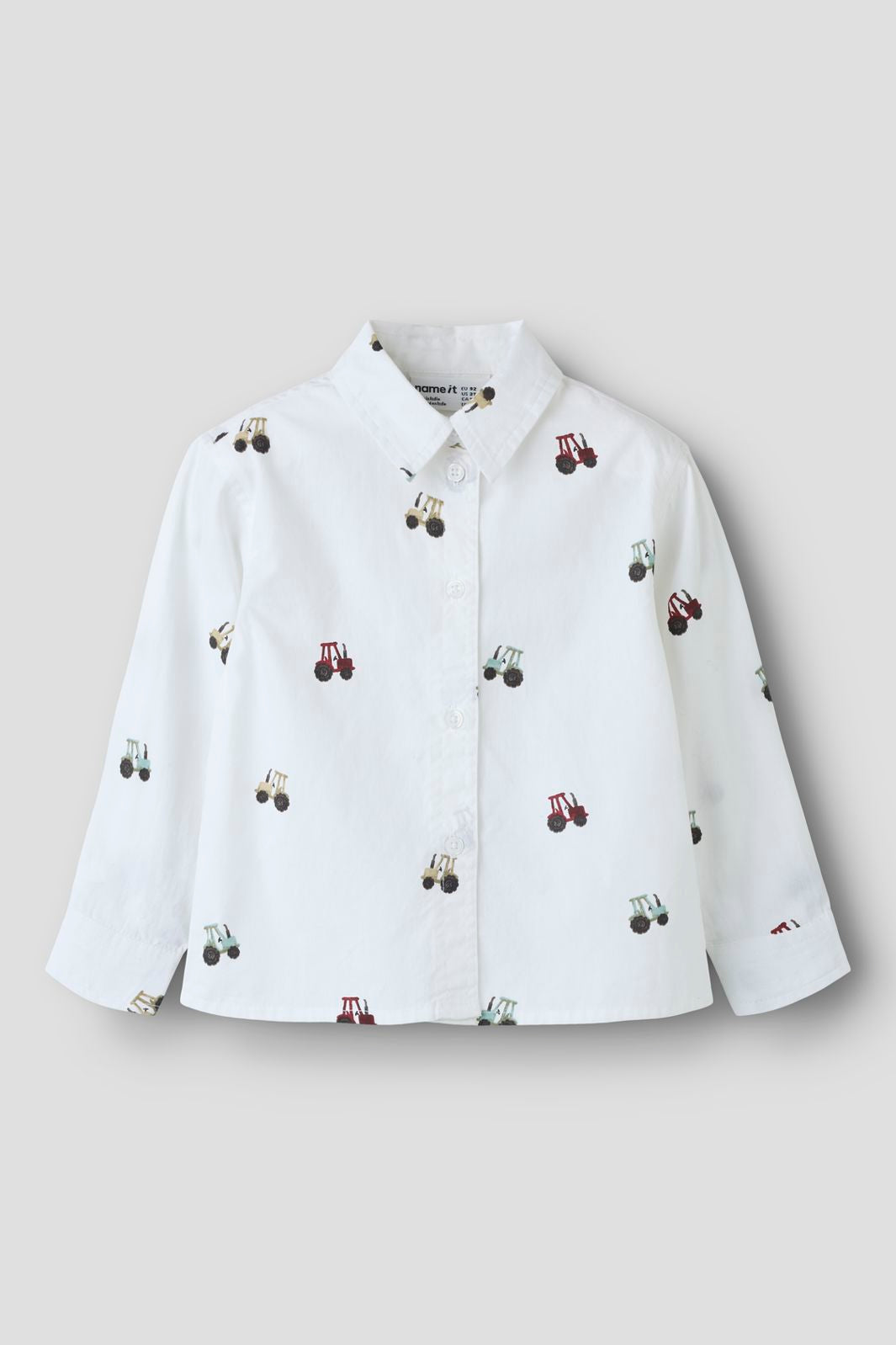 Name It - Nmmractor Ls Shirt - 5151390 Bright White