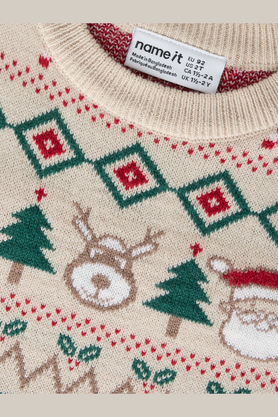 Name It - Nmnralkos Ls Knit - 5161616 Peyote