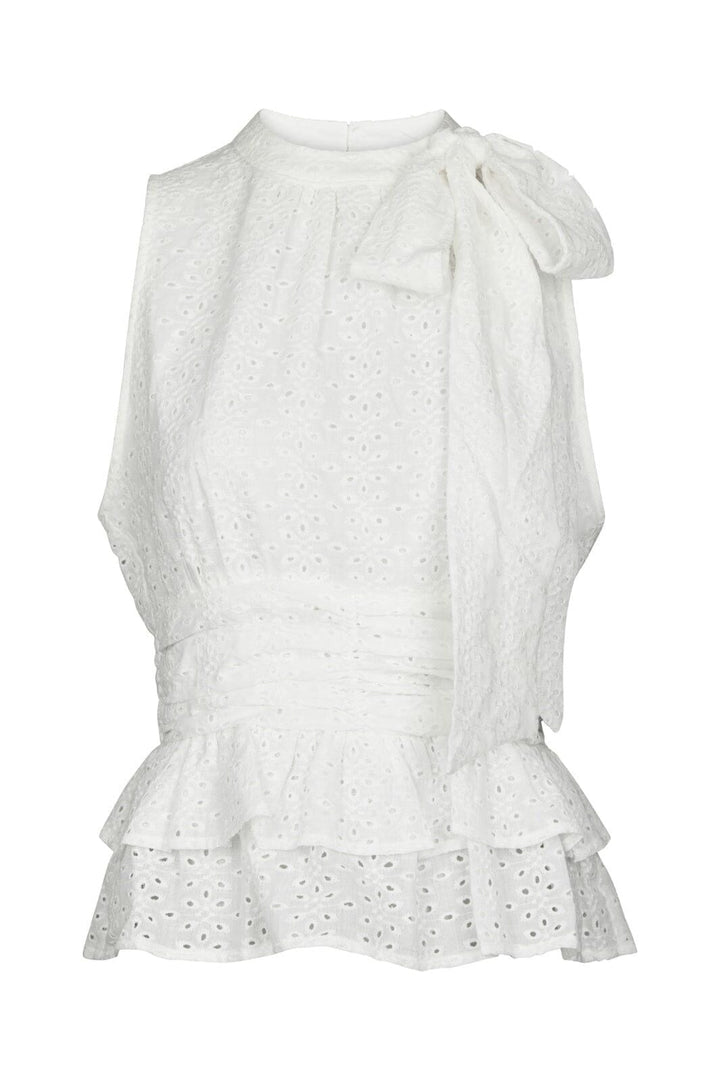 Neo Noir - Ansol Emb Top 168429 - 121 - Off White