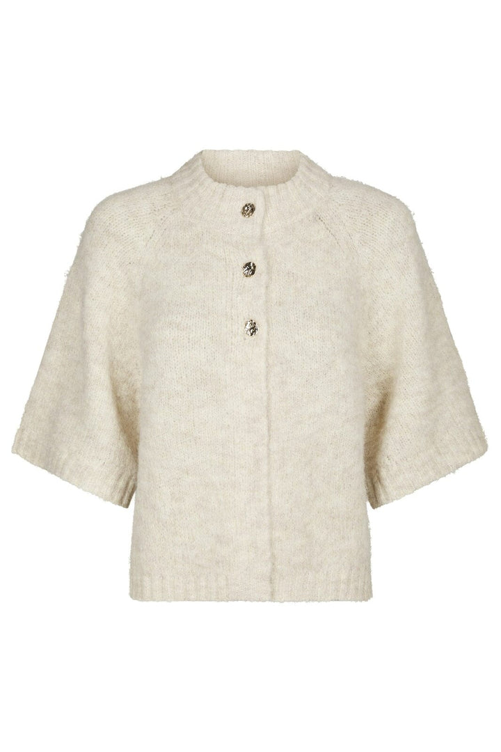 Neo Noir - Benuta Fluffy Knit Cardigan 165816 - 124 - Ivory