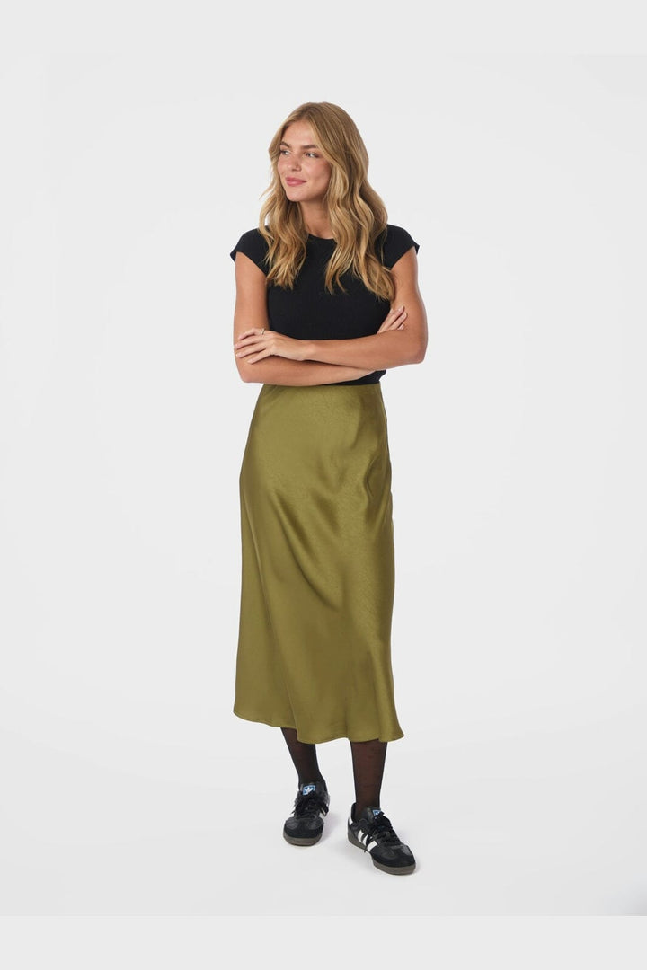 Neo Noir - Bovary Skirt 157755 - 340 - Sage Green