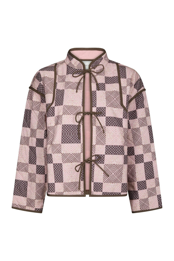 Neo Noir - Calah Square Mix Jacket 164793 - 165 - Rose