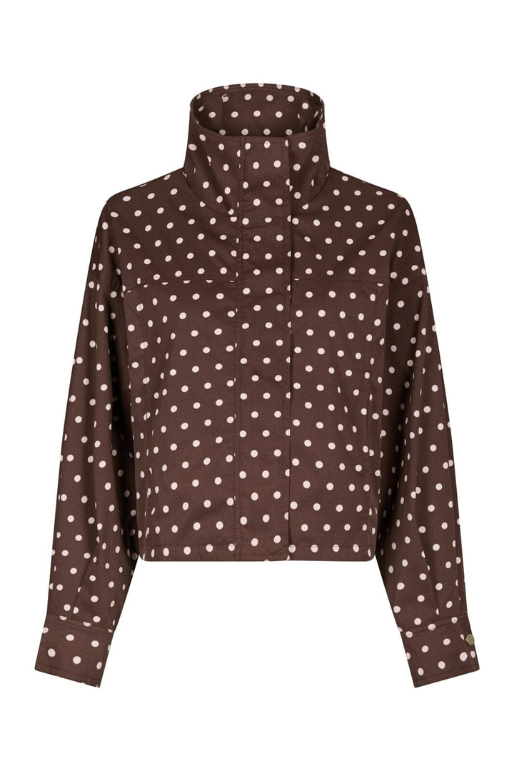Neo Noir - Callisa Dot Jacket 167353 - 210 - Brown