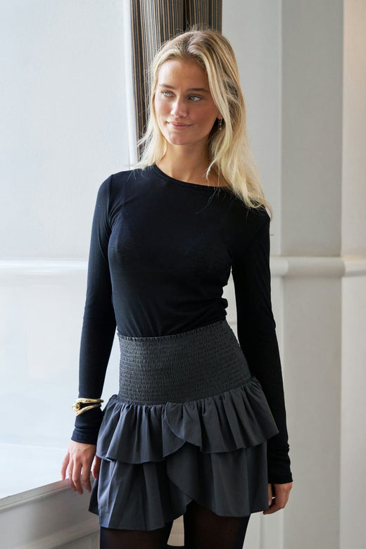 Neo Noir - Carin R Skirt - Antracit Nederdele 