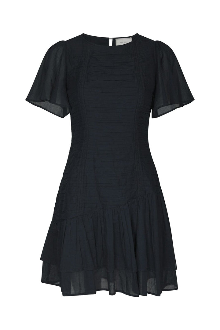 Neo Noir - Circle S Voile Dress 169038 - 141 - Navy