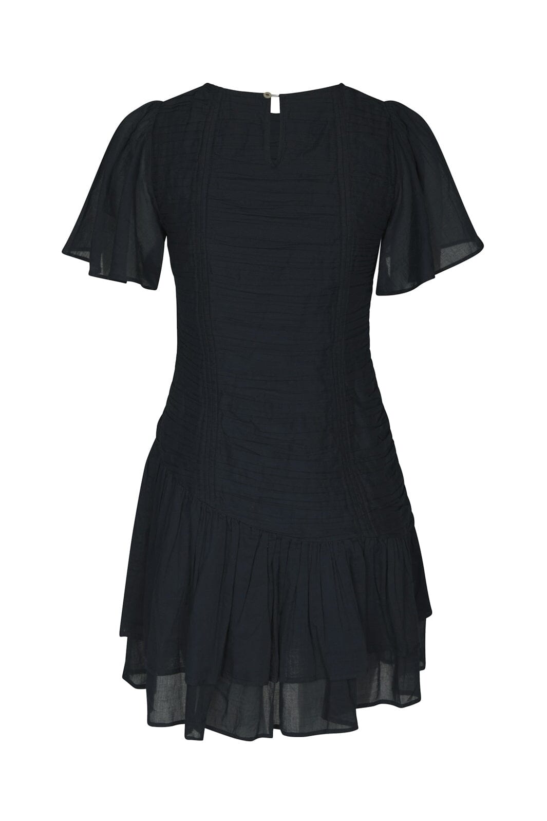 Neo Noir - Circle S Voile Dress 169038 - 141 - Navy