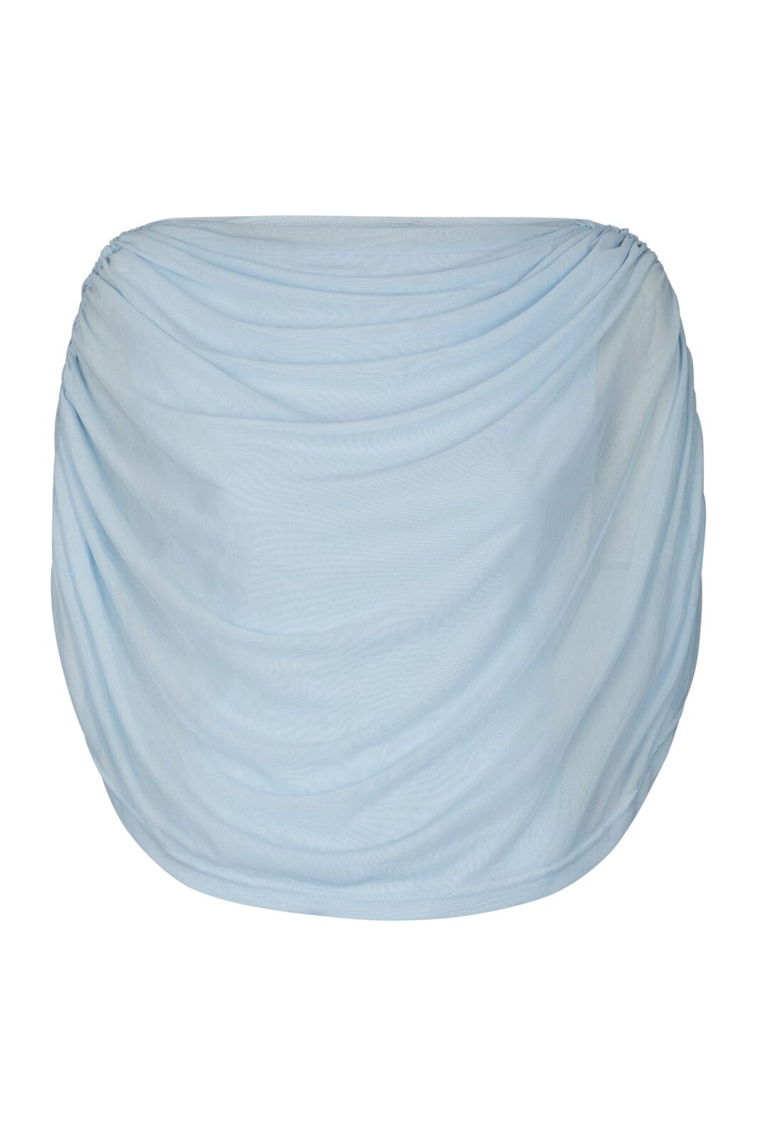 Neo Noir - Cottuna Drapy Mesh Top 167205 - 145 - Light Blue