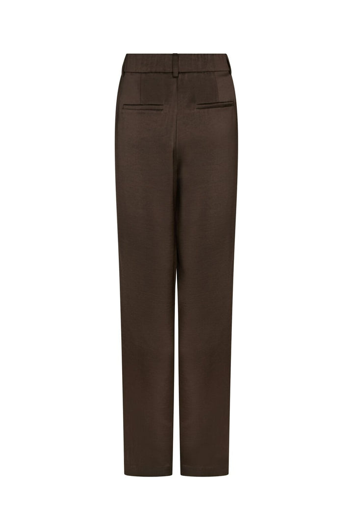 Neo Noir - Emmett Heavy Sateen Pants 164136 - 676 - Dark Brown