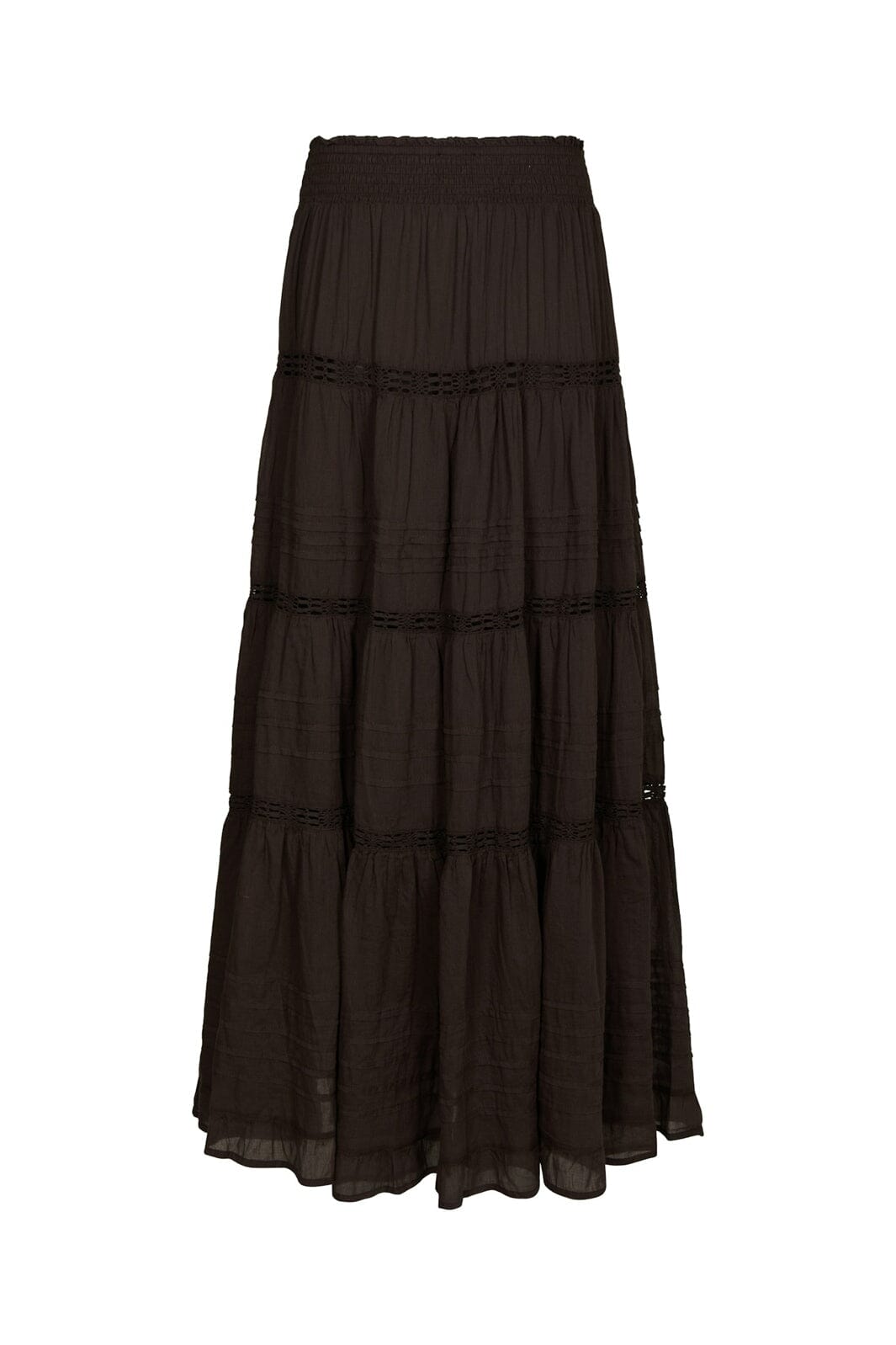 Neo Noir - Felicia S Voile Skirt 161872 - 676 - Dark Brown
