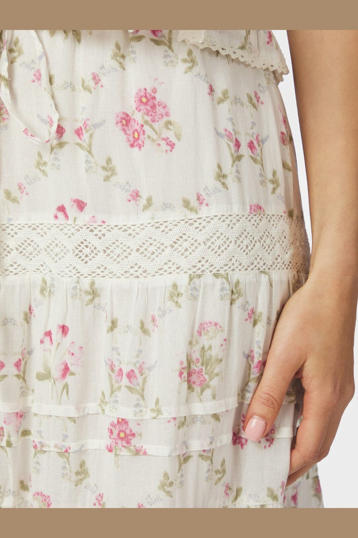 Neo Noir - Fippo Spring Flower Skirt 168727 - 121 - Off White