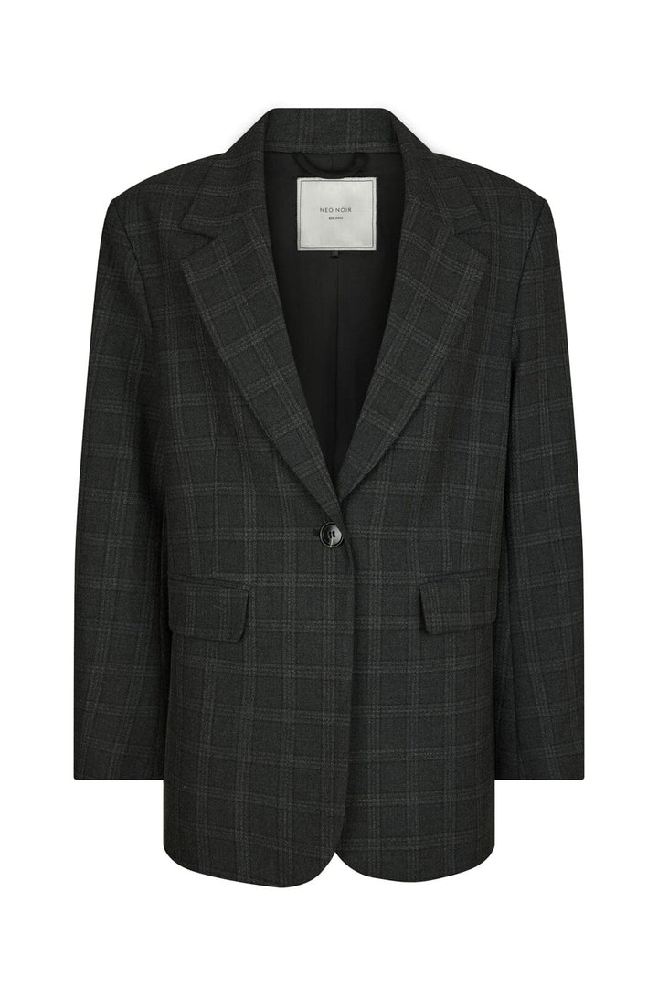Neo Noir - Gaby Check Blazer 166932 - 132 - Antracit