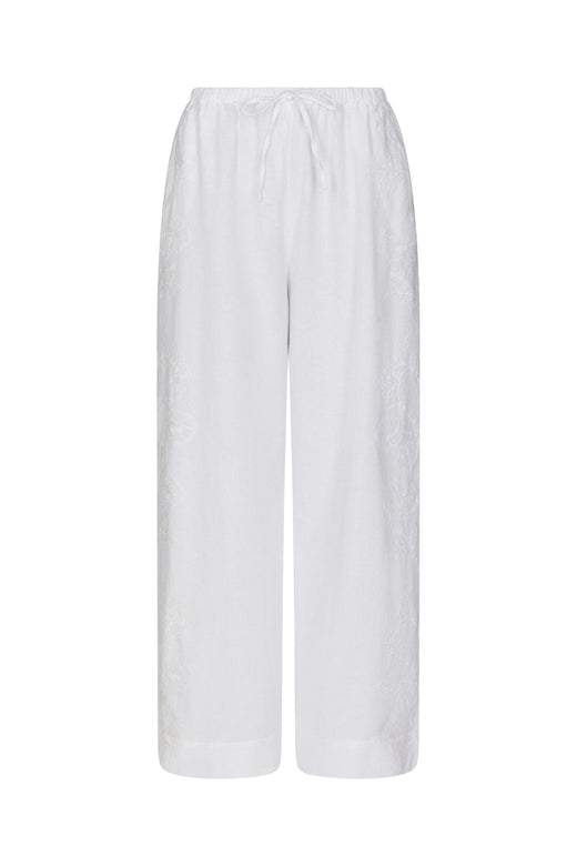 Neo Noir - Heifa Embroidery Pants 169114 - 120 - White