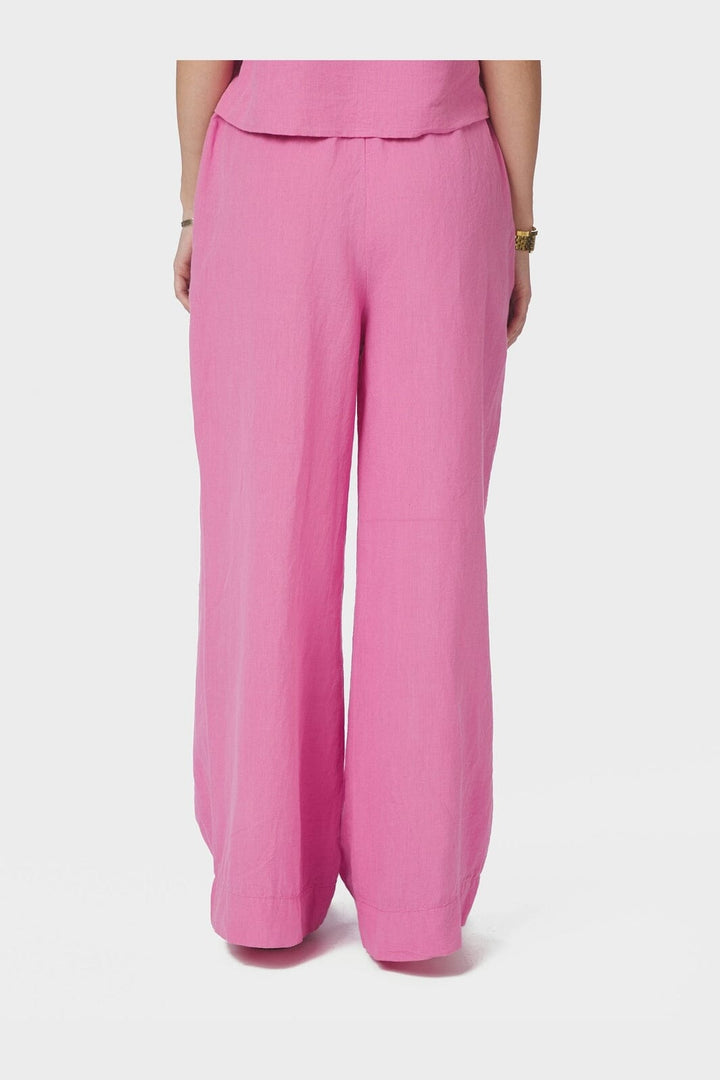 Neo Noir - Heifa Linen Pants 167698 - 170 - Pink