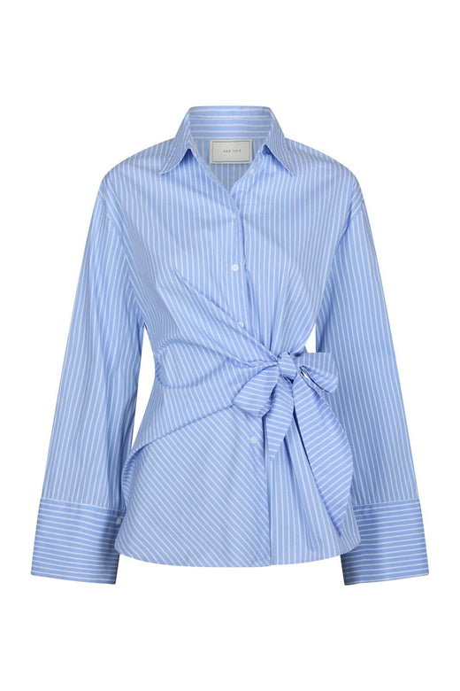 Neo Noir - Helisa Stripe Shirt 169821 - 145 - Light Blue