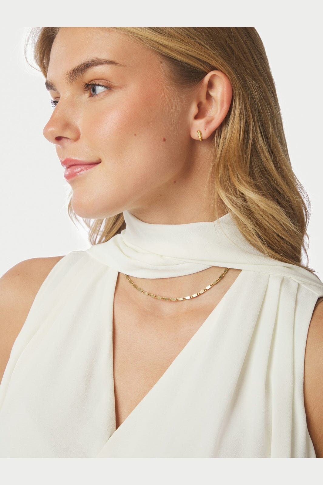 Neo Noir - Inge Chiffon Top 167047 - 121 - Off White