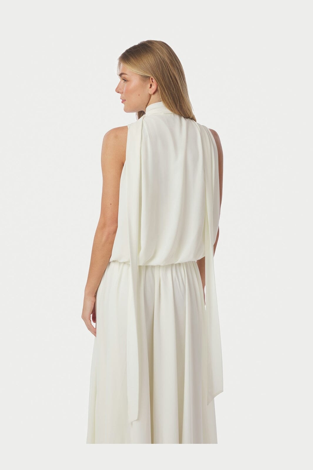 Neo Noir - Inge Chiffon Top 167047 - 121 - Off White