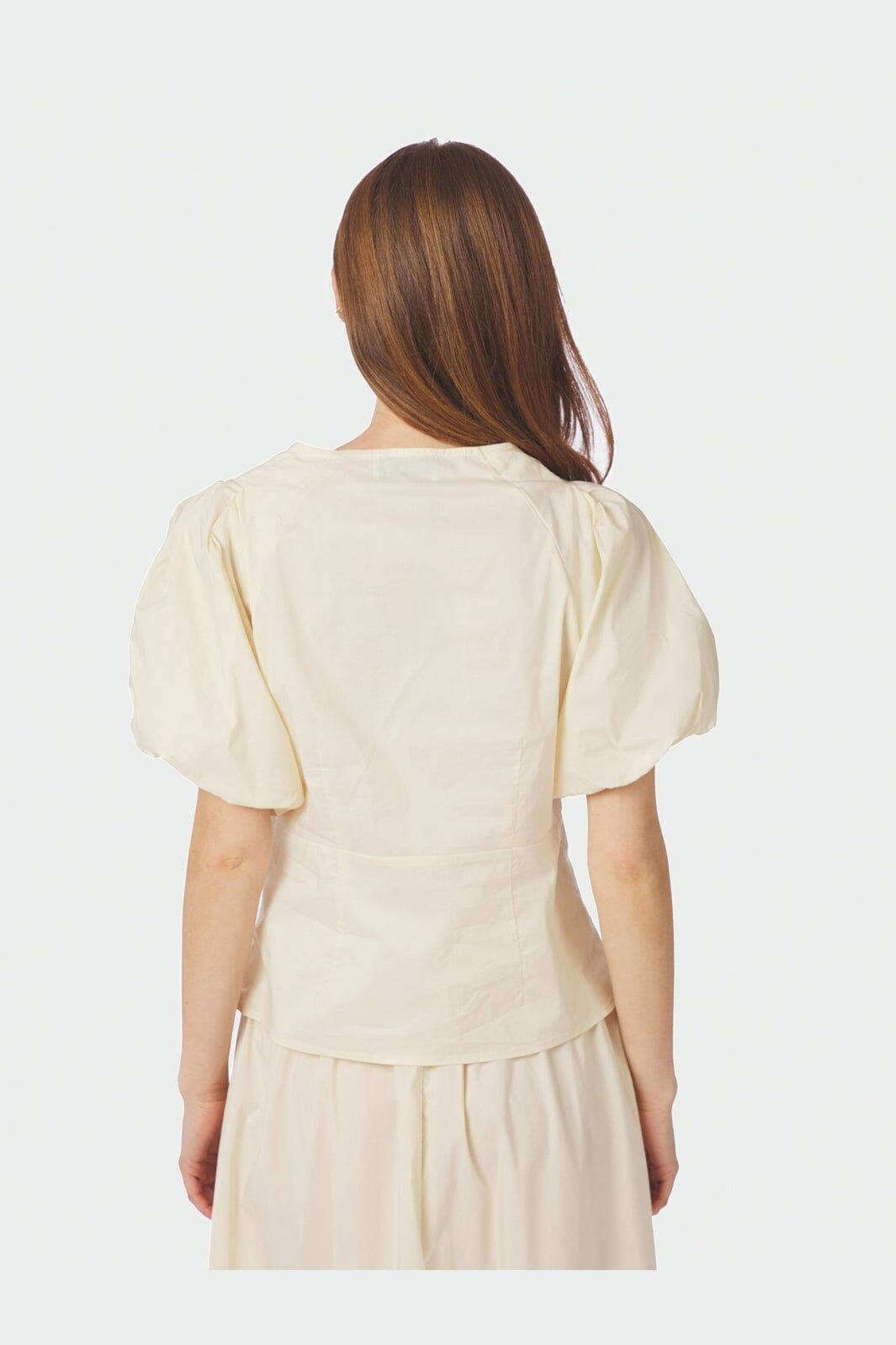 Neo Noir - Irina Poplin Blouse 162219 - 416 - Butter Yellow