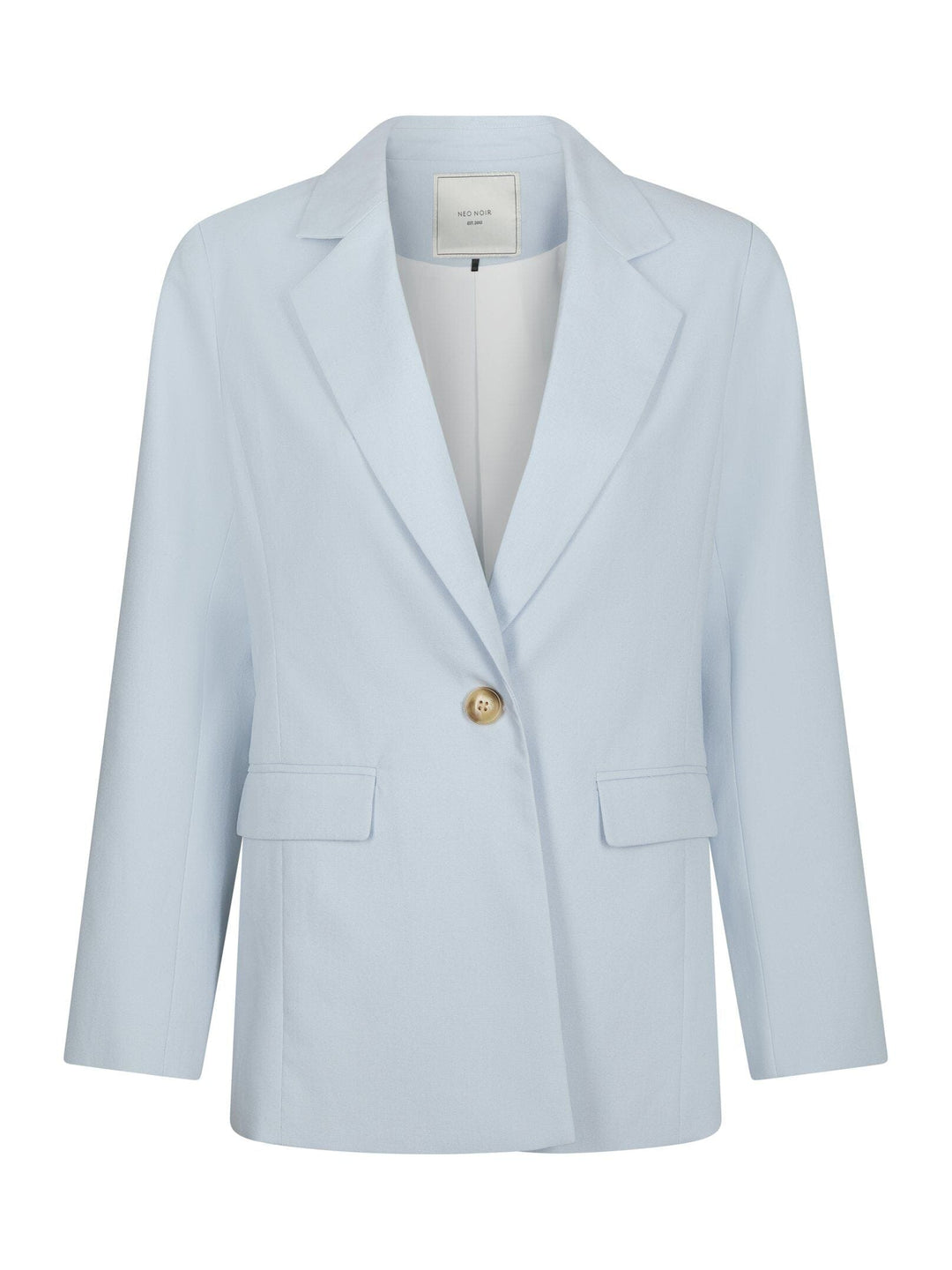 Neo Noir - Jarmon Linen Blazer 170165 - 145 - Light Blue Blazere 