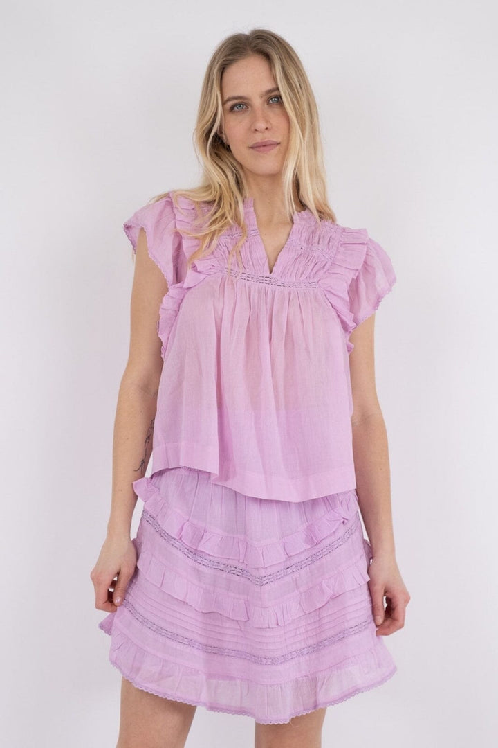 Neo Noir - Jayla S Voile Top - ROSE Toppe 