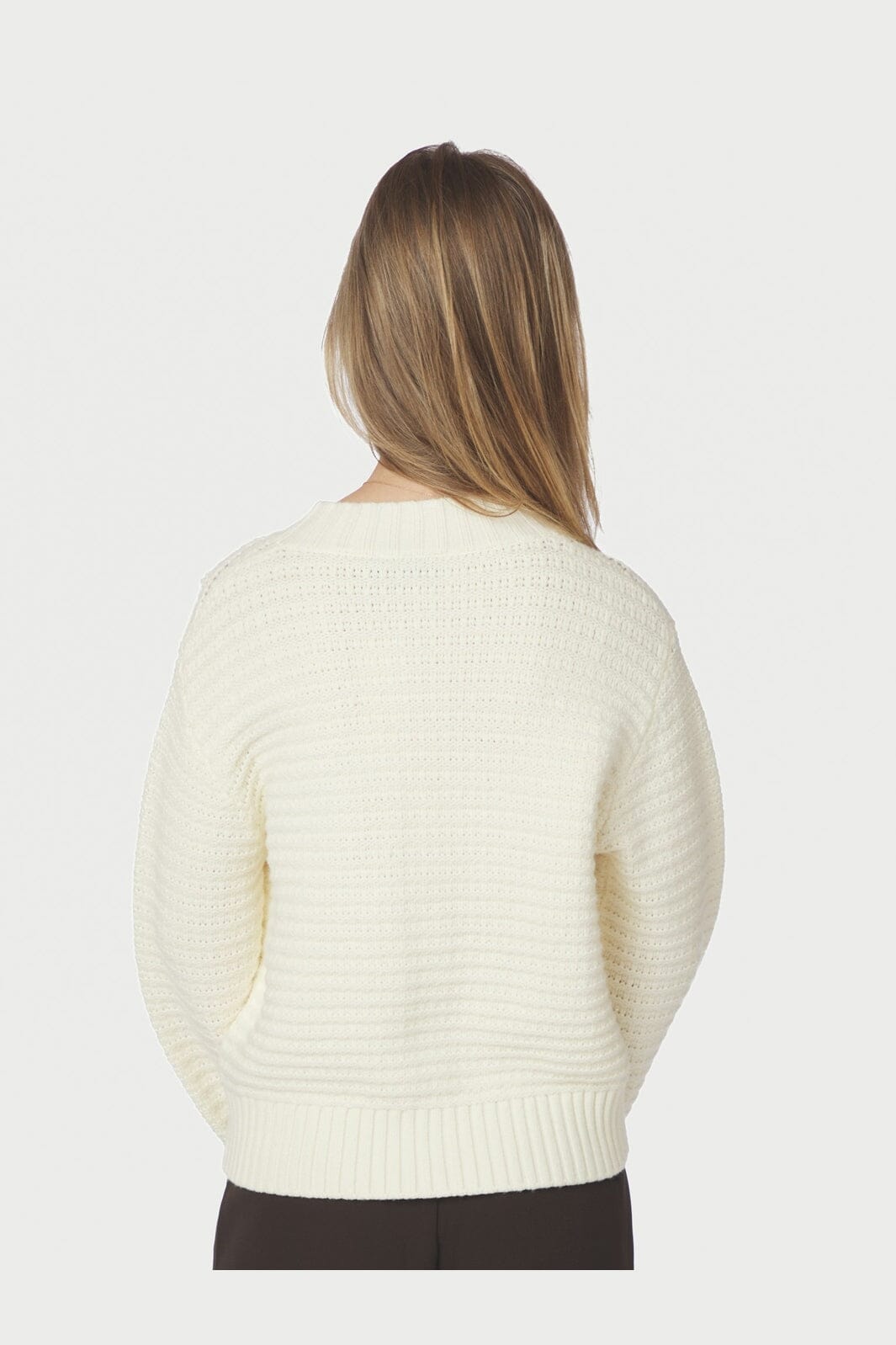 Neo Noir - Kamilli Knit Cardigan 165995 - 122 - Creme