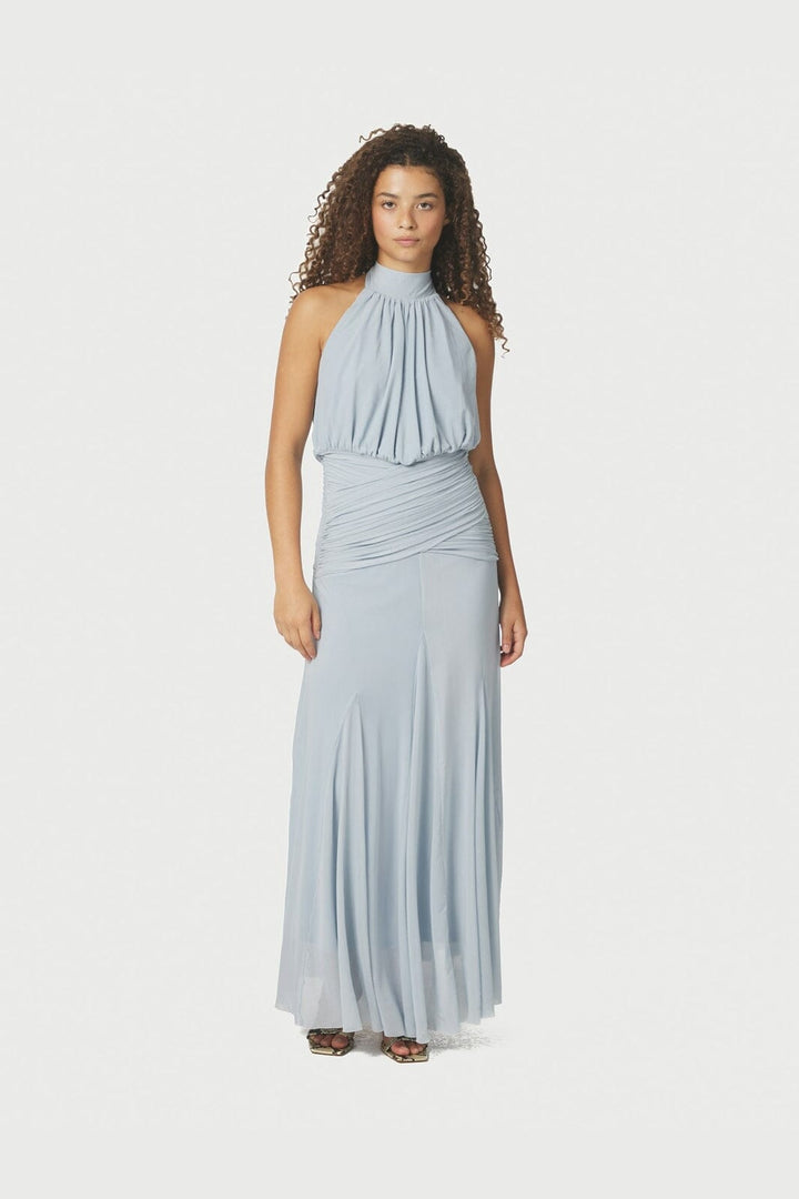 Neo Noir - Lisseth Mesh Dress 167960 - 145 - Light Blue