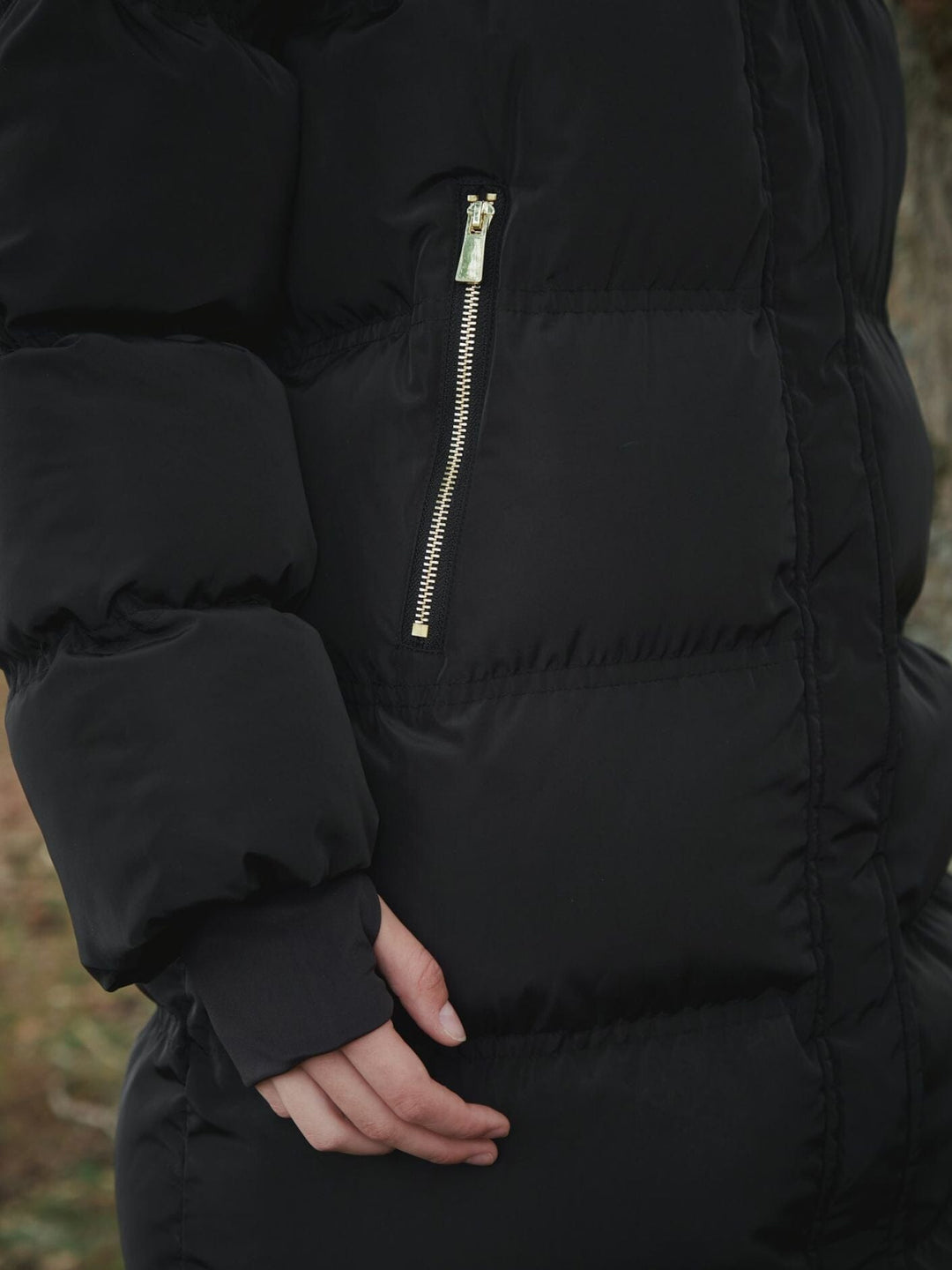 Neo Noir - Lucette Puffer Jacket 164885 - 100 - Black Jakker 
