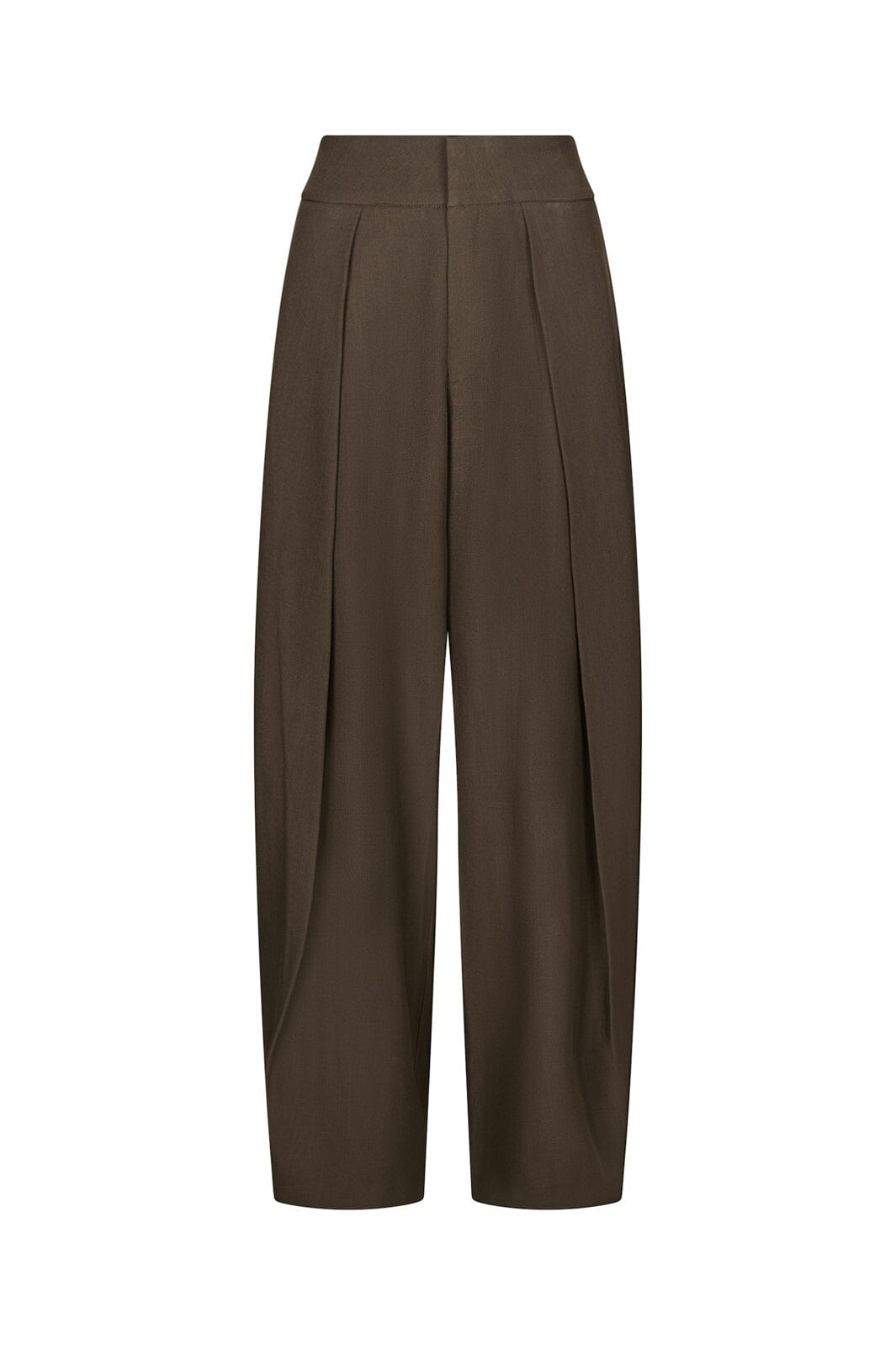 Neo Noir - Lucille Structure Pants 169655 - 676 - Dark Brown