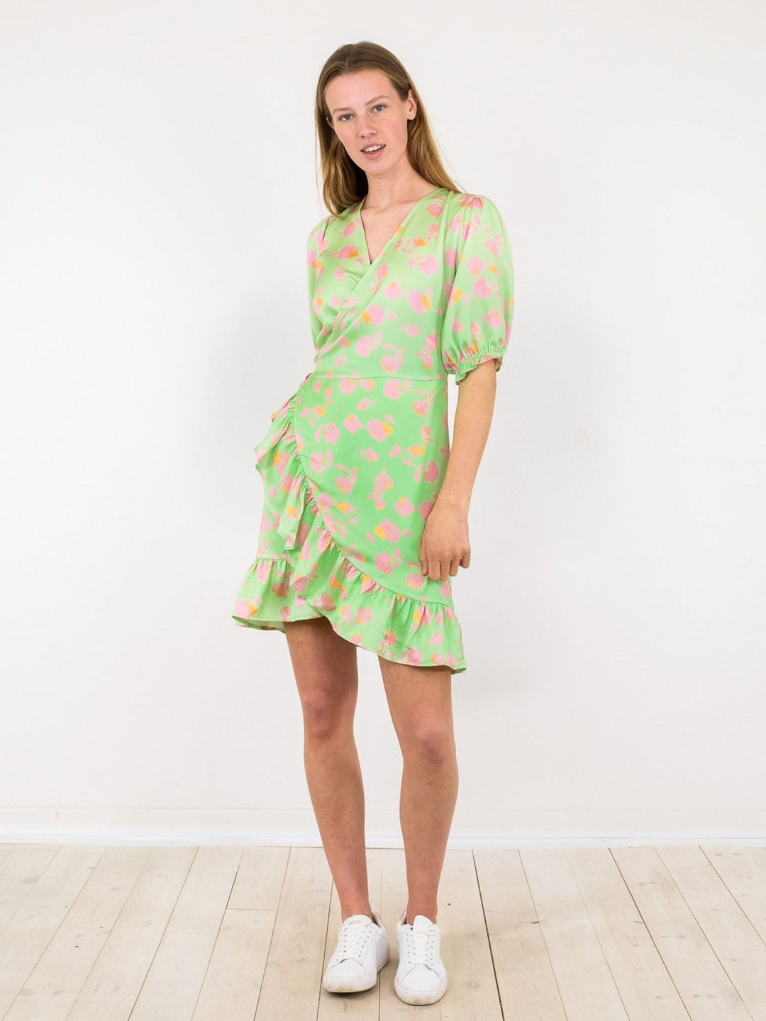 Neo Noir - Marsa Love Rose Dress - Light Green Kjoler 