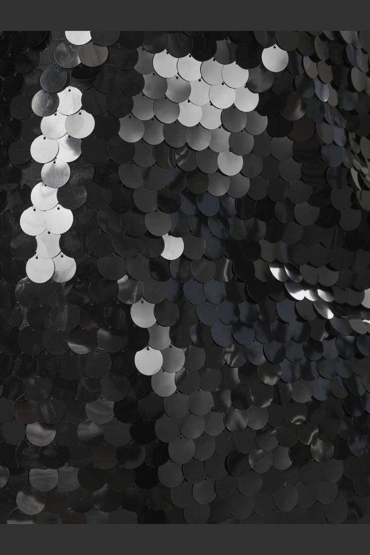 Neo Noir - Miva Big Sequins Skirt 165919 - 100 - Black